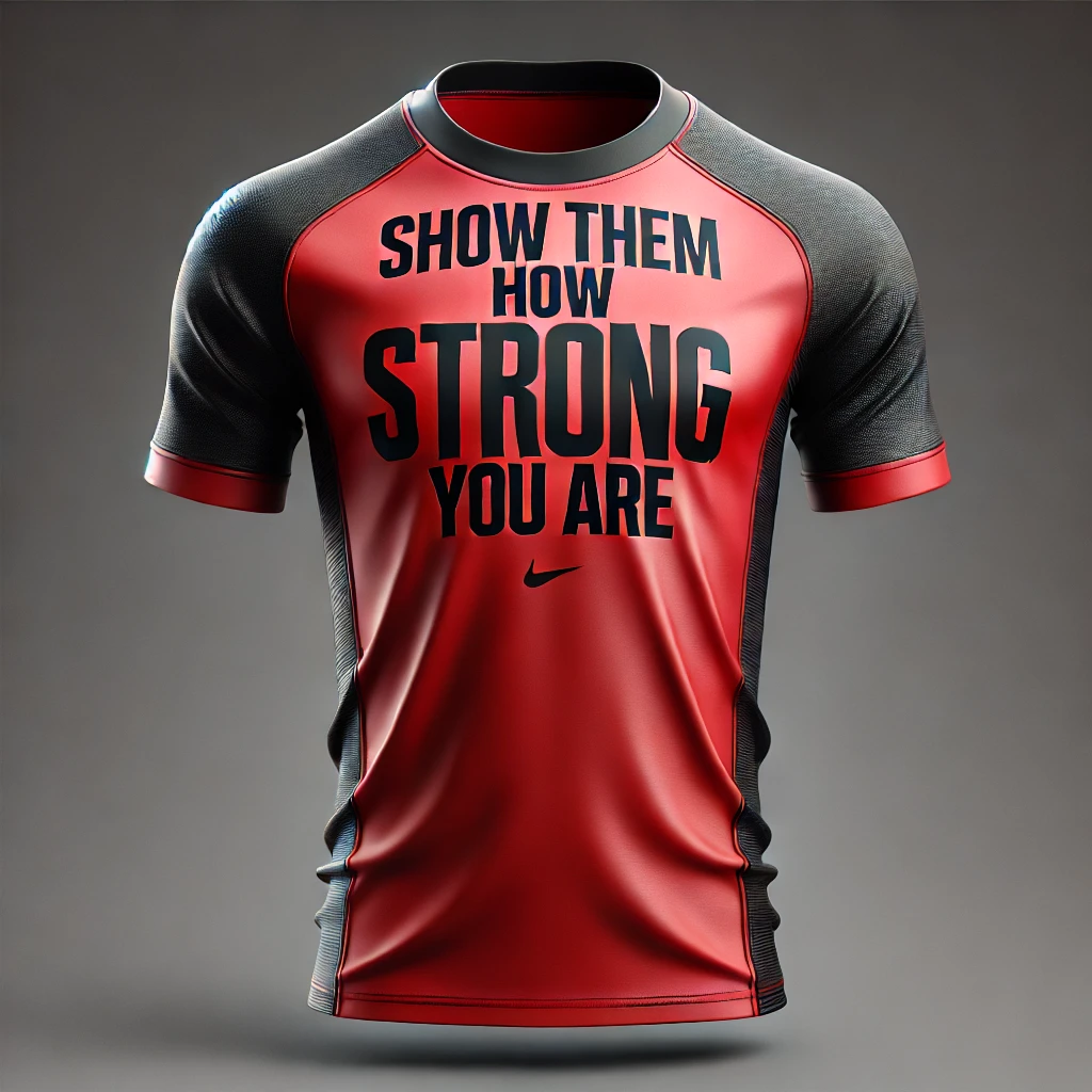 SHOW THEM HOW STRONG YOU ARE